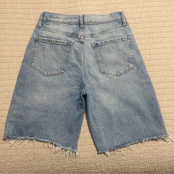 a.n.a. Highest Rise 90's Denim Bermuda 9'' inseam Size 6 - Picture 11 of 11